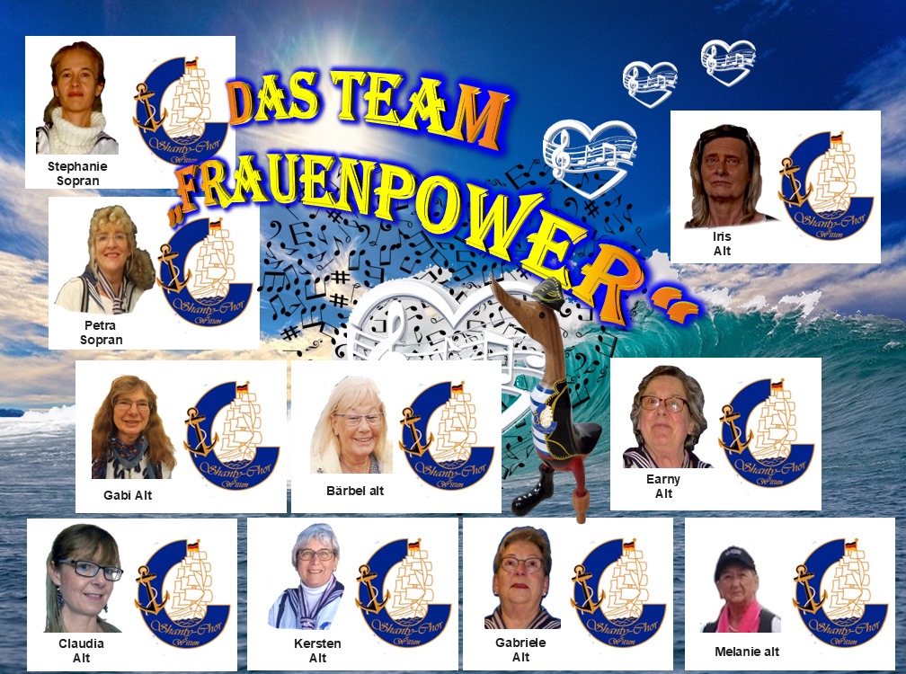 team gesang weiblich